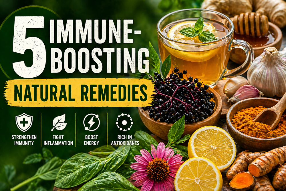 5 Immune-Boosting Natural Remedies