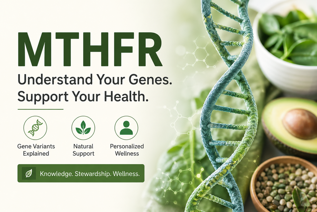MTHFR: What It Is, Why It Matters, and How to Support Your Body Naturally