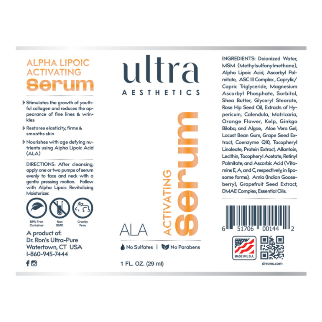 Alpha Lipoic Activating Serum, 1 oz