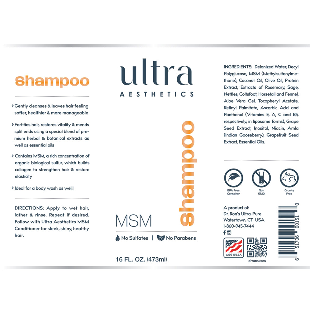 MSM Shampoo - 16 oz